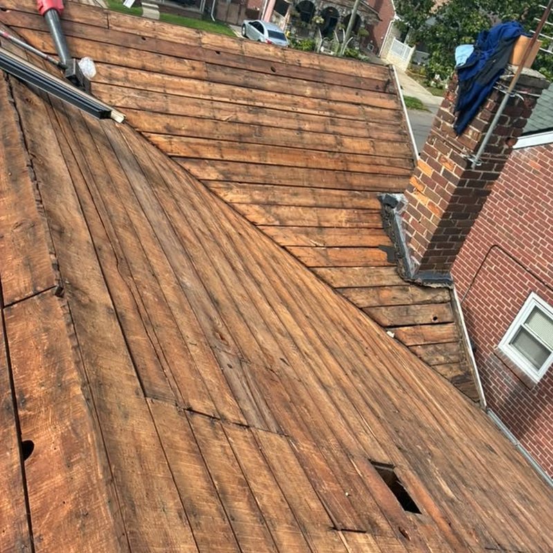 Full tear-off down to the deck